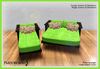 Futon Lounger Green