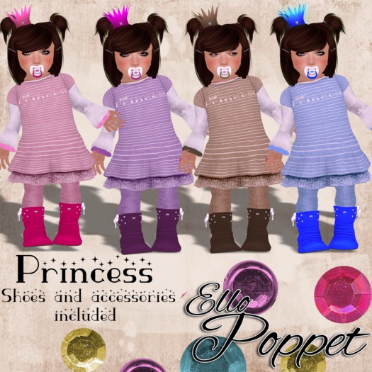 [Ello Poppet] Princess FATPACK!