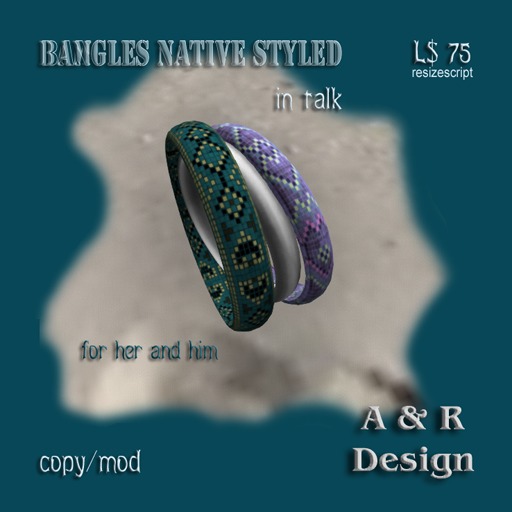 Bangles native style "growing gras"