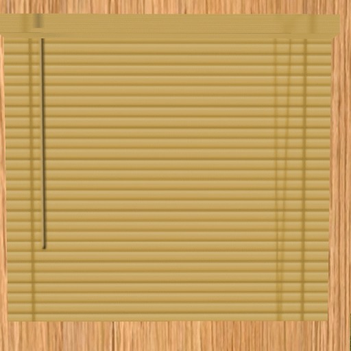 Blinds Darker Yellow