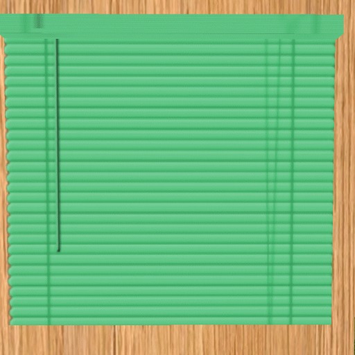Blinds Bright Green