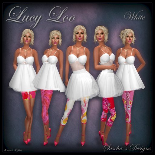 SAS - Lucy Loo White Dress