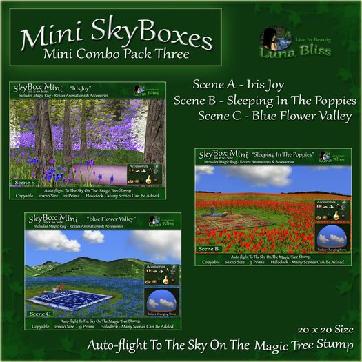 Mini Combo Pack Three (boxed)