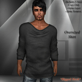 DE Designs - Mens Oversized Mesh Shirts - Grey