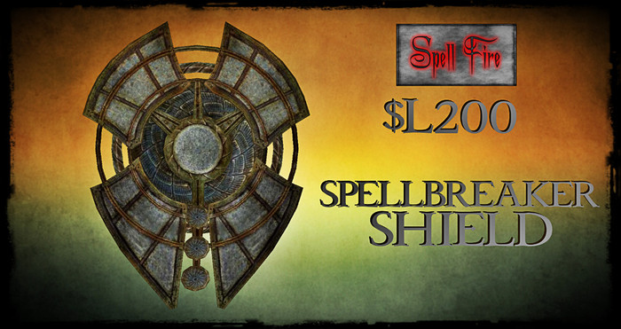 Spellbreaker Shield [ Spellfire 1 ][ Mesh ]