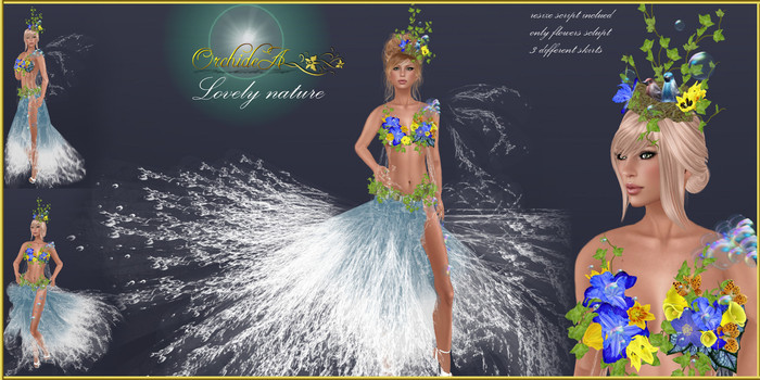 ** Orchidea**  lovely nature blue yellow