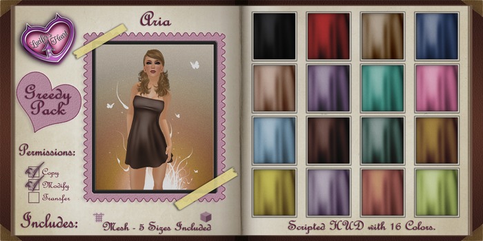 .:LH:. Aria Greedy Pack (Wear Me)