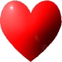 SSS Poofer Red Heart 3D, wear, type /555 poof