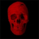 SSS Poofer Red Skull 3D, wear, type /555 poof