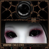 =^.^= Curious Kitties - Vampire Child Eyes - Silver