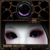 =^.^= Curious Kitties - Vampire Child Eyes - Purple