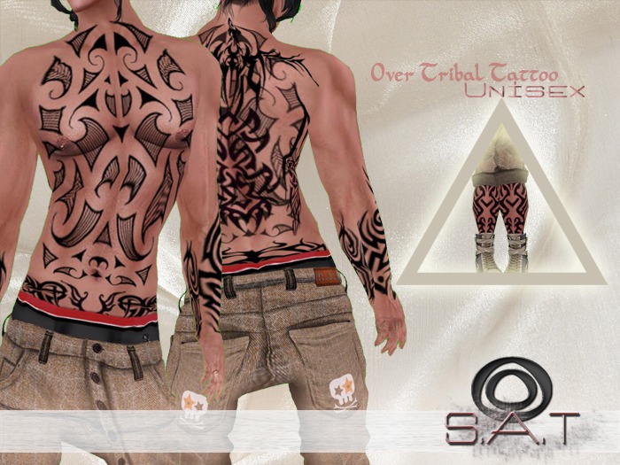 .: SAT :. Designs Over Tribal Tattoo
