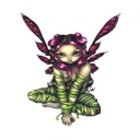 SSS Poofer Purple Fairy, wear, type /555 poof