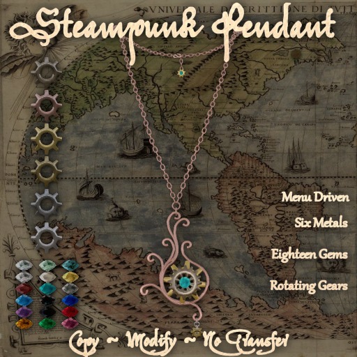 :*:CPD:*: Steampunk Pendant