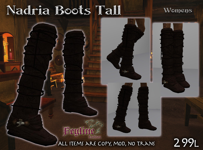 *FF* Nadria Boots Tall - Womens