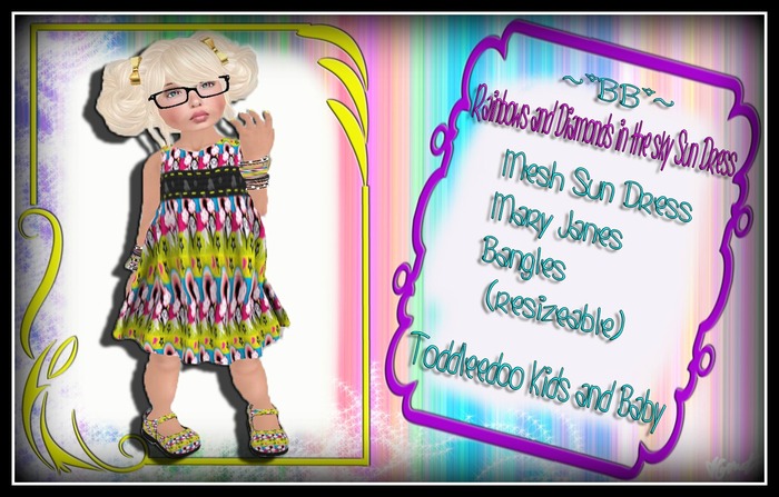 ~*BB*~ Rainbows and Diamonds in the Sky (Toddleedoo) Outfit!