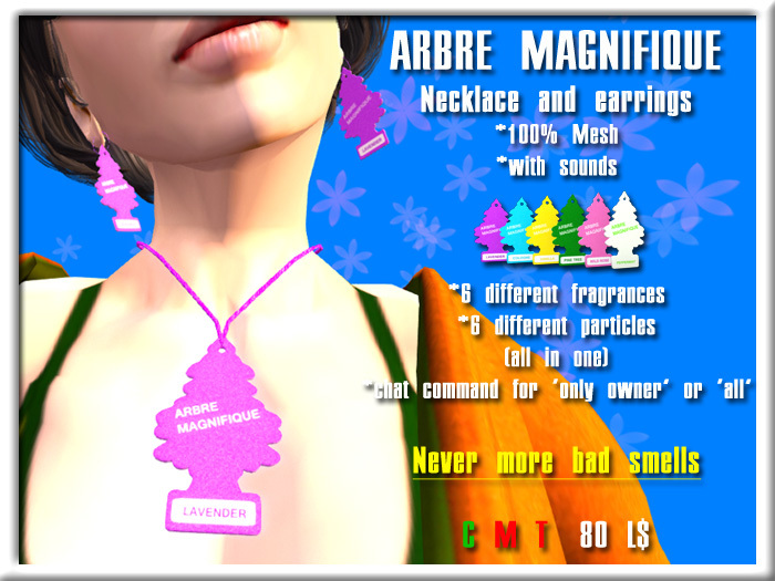 Arbre magnifique - Necklace + earring