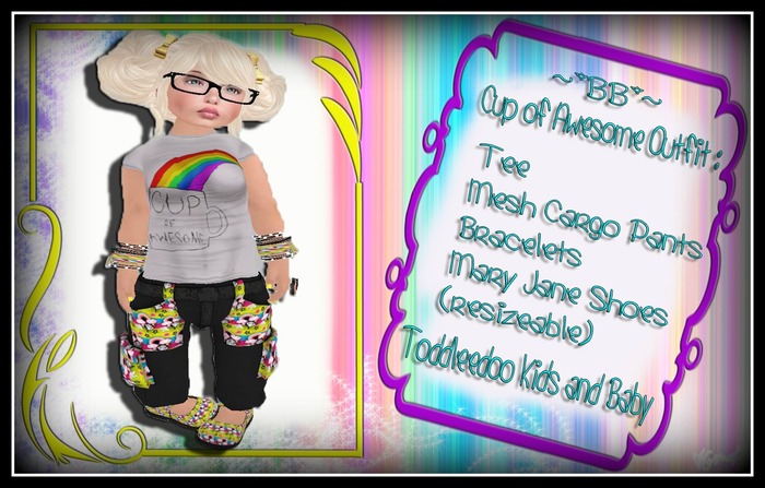 ~*BB*~ Cup of Awesome Mesh (Toddleedoo) Outfit!