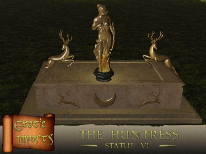 The Huntress Statue v1 
