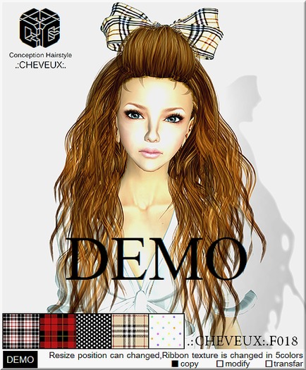.:cheveux:.Hair F018 DEMO