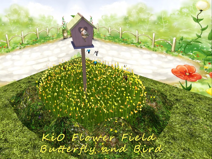 KiO Spring Butterfly and Bird