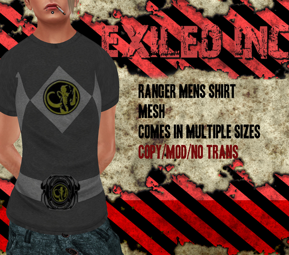 [Exiled Inc.] Ranger Mens T-Shirt [MESH]