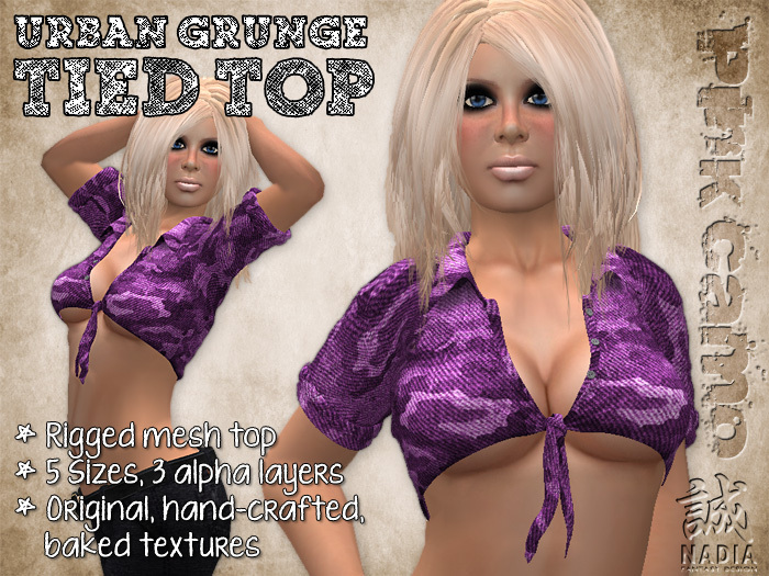 ~Nadia~ Tied Top DEMO