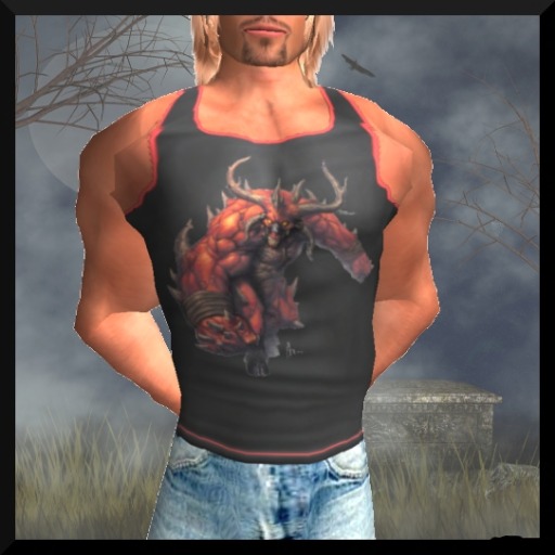 gothic tank top Demon