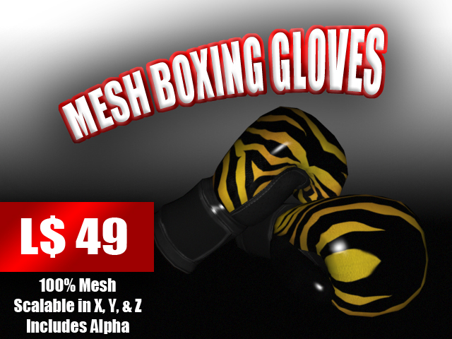 [FPU] Mesh Boxing Gloves, Gold