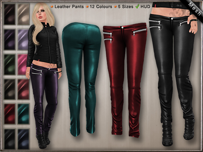 DN Mesh: Latex Pants w HUD