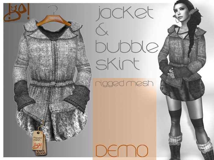 !gO! jacket and bubble skirt -DEMO-