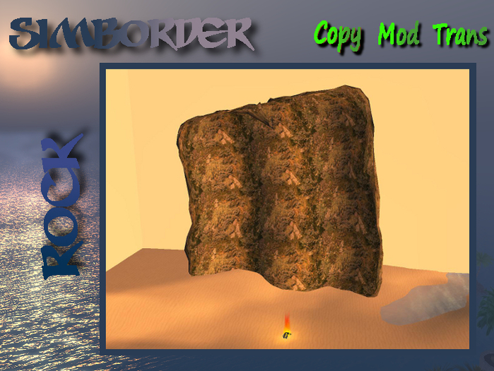 Sculpted SimBorder Wall  FULLPERM #6