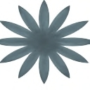 SSS Poofer grey flower, wear, type /555 poof