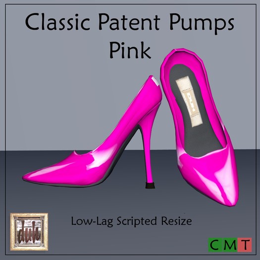 ::Duh!:: Classic Patent Pump Pink 