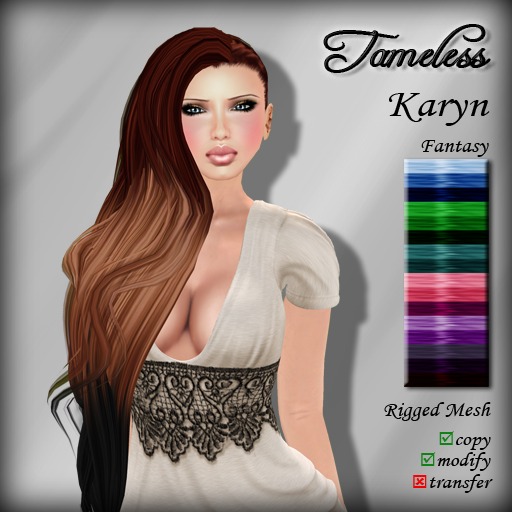 *NEW RELEASE* Tameless Hair Karyn (MESH) - Fantasy