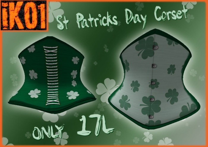 ST.Paddy's Corset - IK01