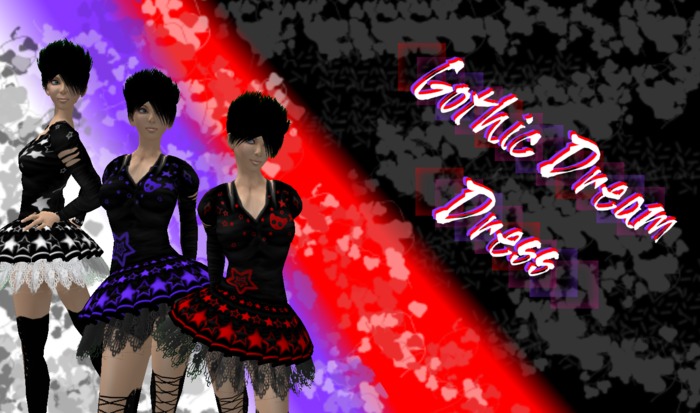 [XC] Gothic Dream Dresses Fat Pack