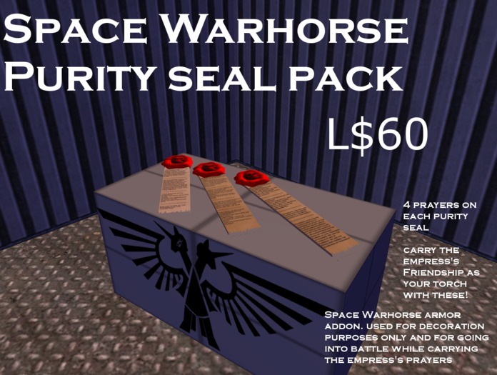 Purity Seal pack