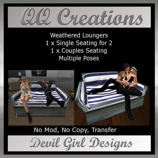 Weathered Collection - Loungers/Outdoor Chairs