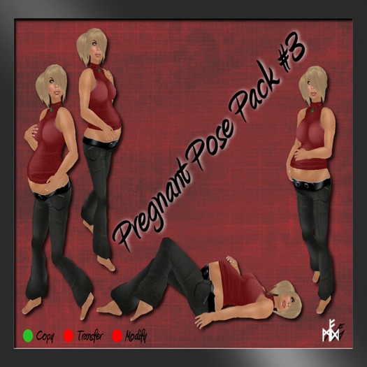 Pregnant Pose Pack #3