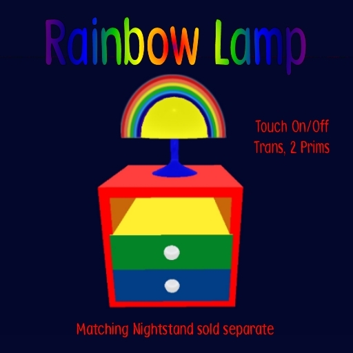 Kids Rainbow Lamp
