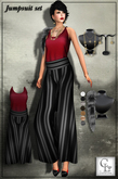 ((Crystal Line))Jumpsuit set-DEMO