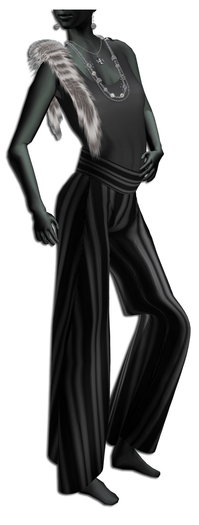 ((Crystal Line))Jumpsuit(Gray)-SET