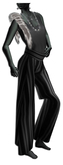 ((Crystal Line))Jumpsuit(Gray)-SET