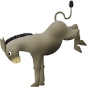 SSS Poofer donkey kick, wear, type /555 poof