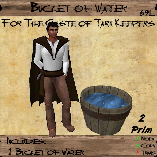 Tarn Keeper Bucket of Water