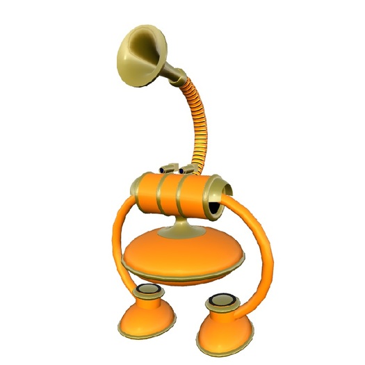 Gyrobelly Robot - orange