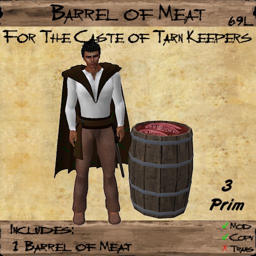 Tarn Keeper Barrel of Bloody Meat