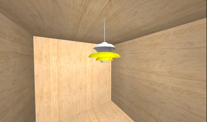 *WS* Henningsen Lamp (Yellow)