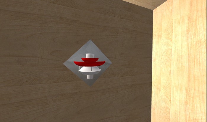 *WS* Henningsen Lamp (Red)